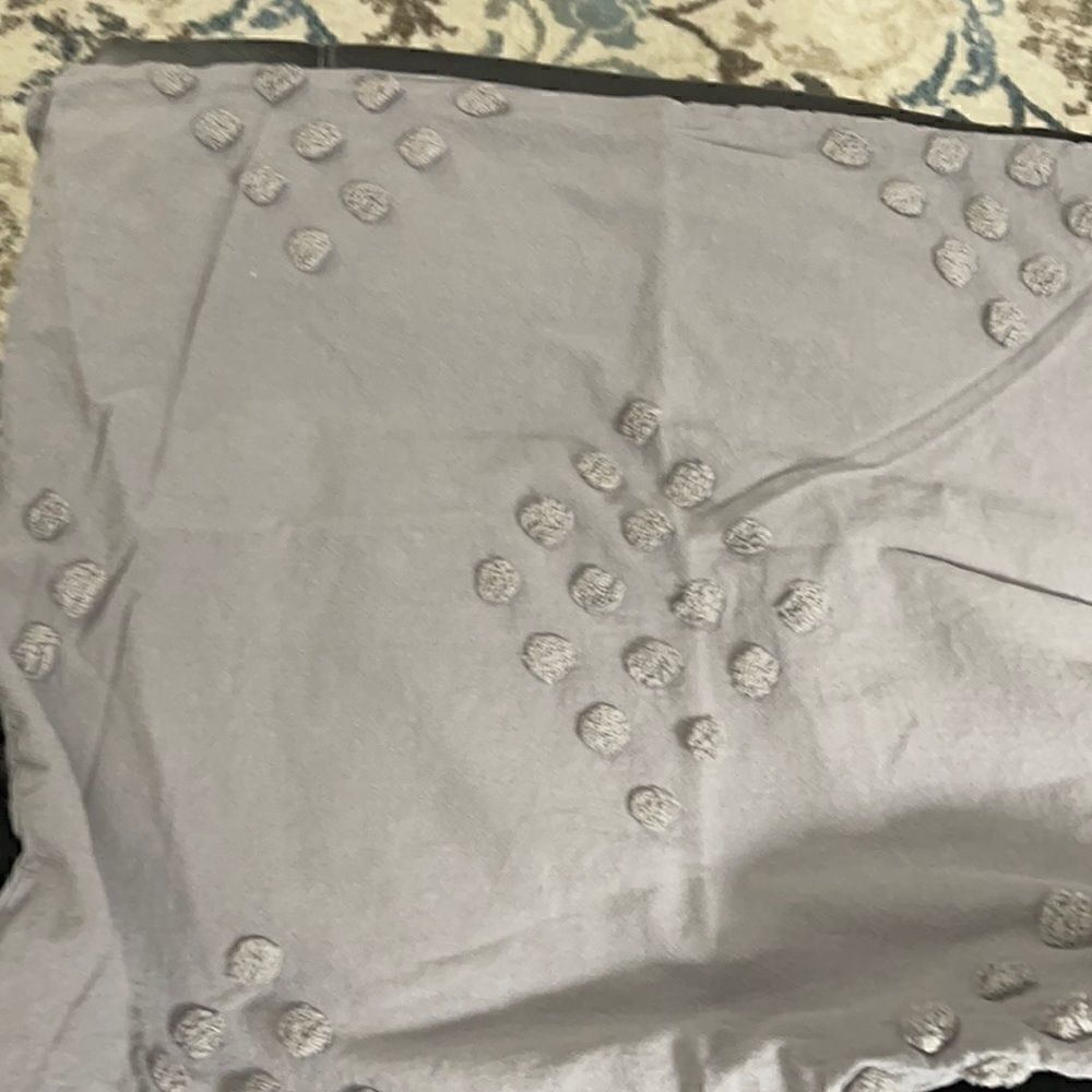 Urban Outfitters Tufted Geo Pillow Case